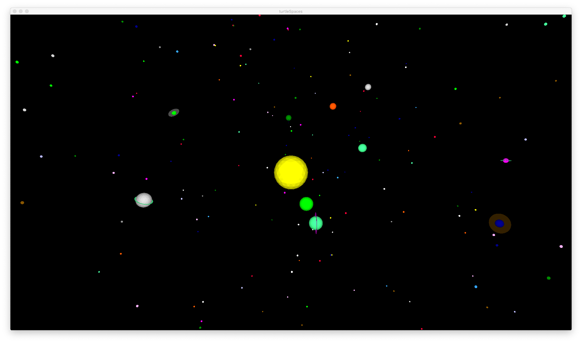 Example: Random Solar System