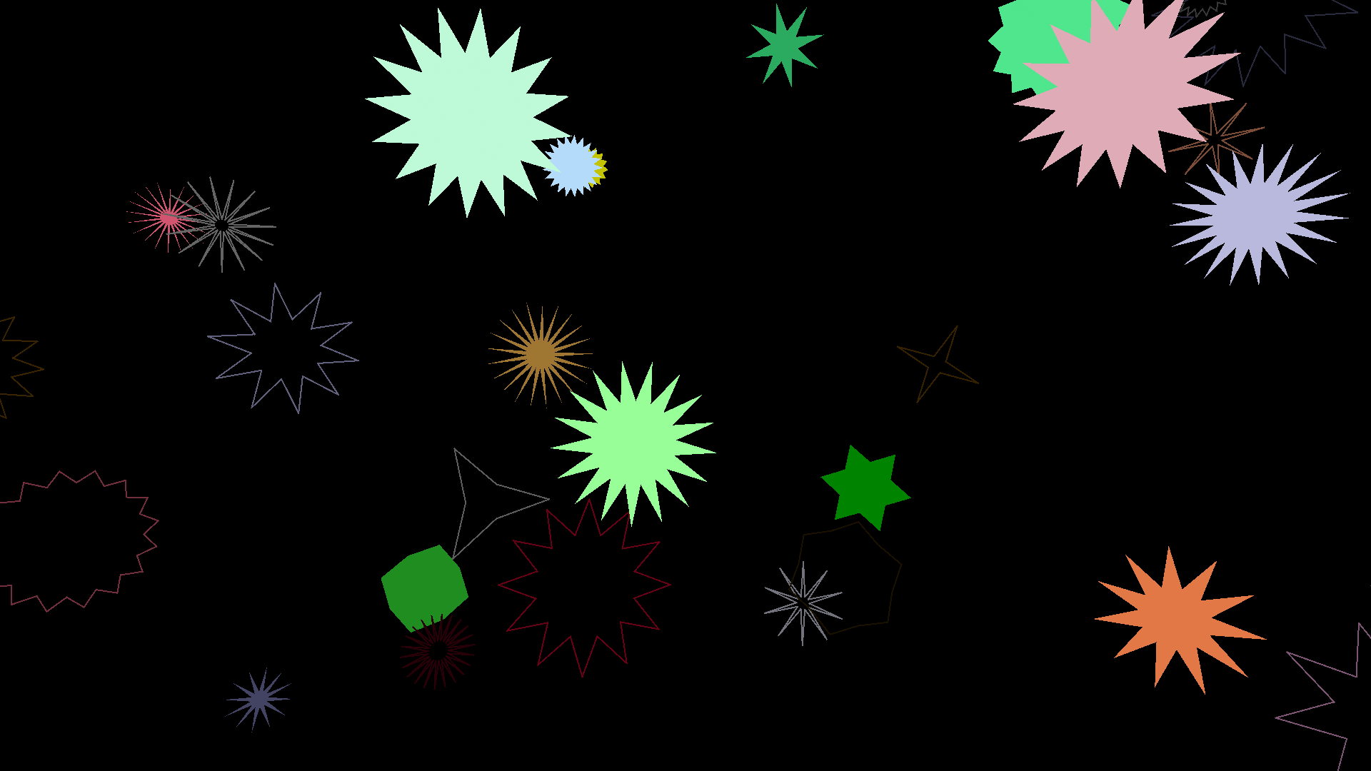 Example: My Gosh, It's Full of Stars!