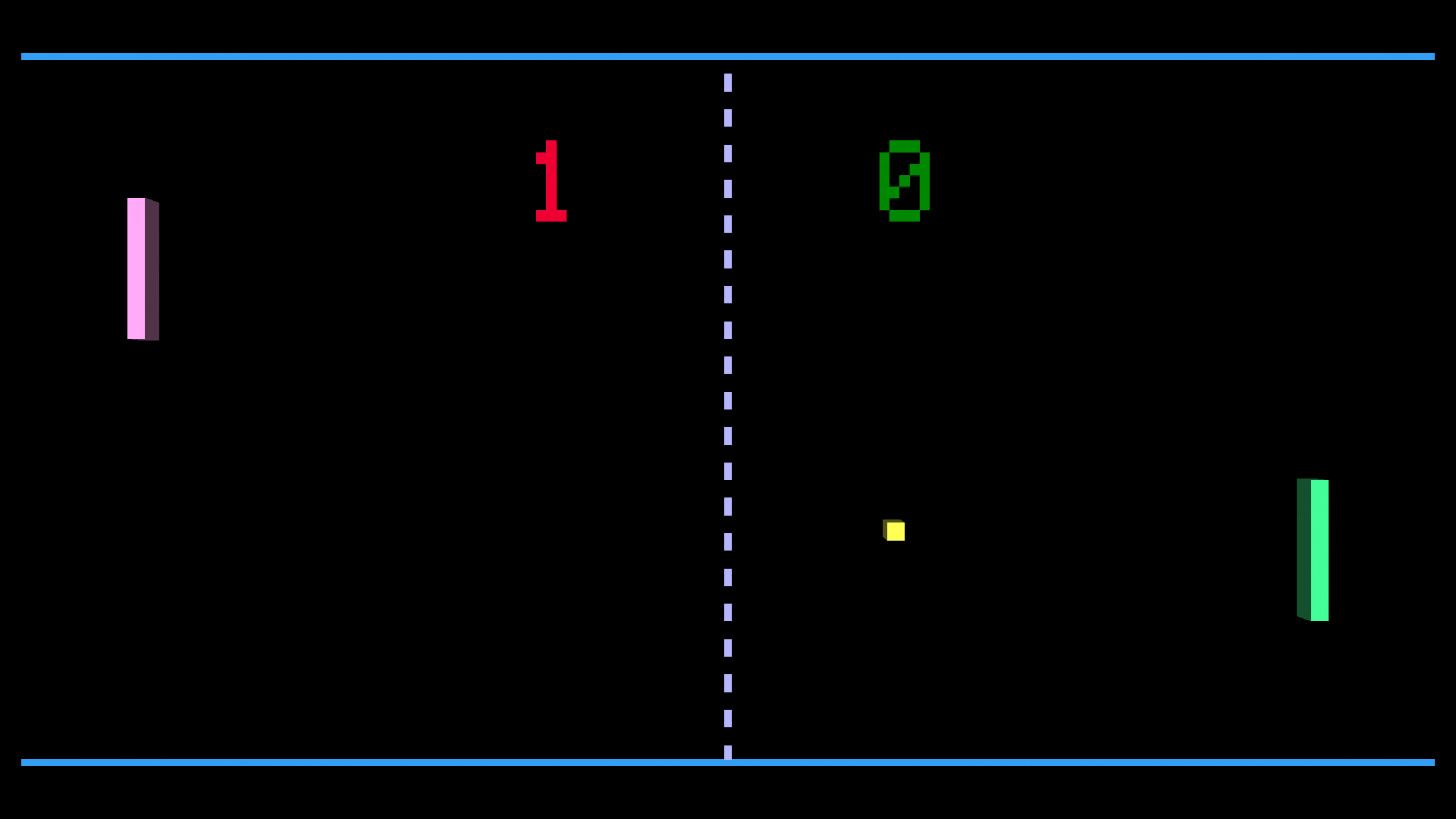 A Fully Commented turtleSpaces Logo Listing of PONG