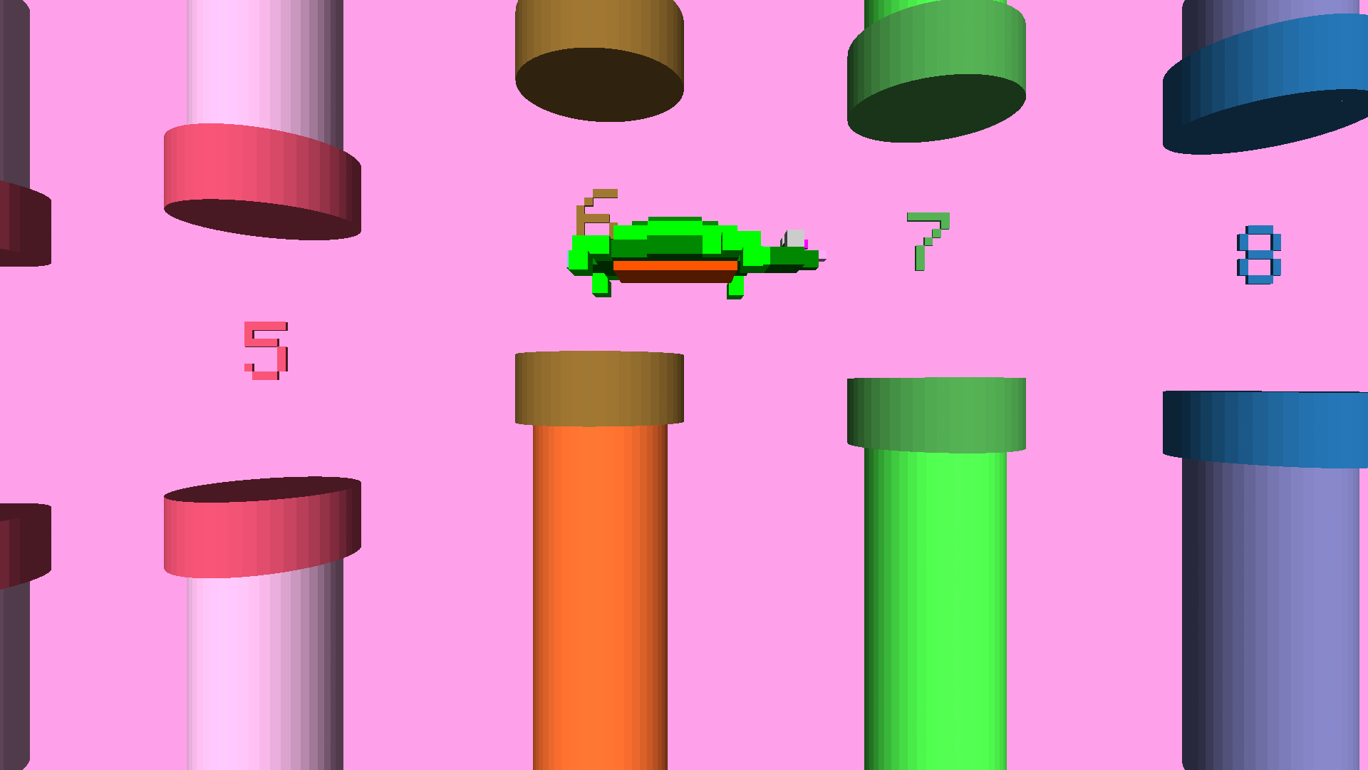 3D model (stl) Flappy Bird 3